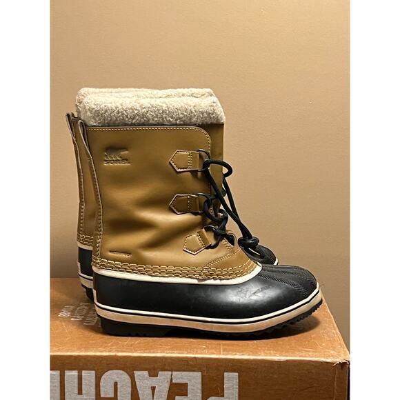 SOREL winter snow BOOTS women’s size 5 US and 37 EU warm dry EUC - Picture 1 of 7